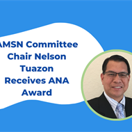 AMSN Committee Chair Nelson Tuazon Receives ANA’s Luther Christman Award