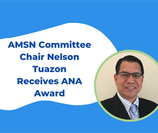 AMSN Committee Chair Nelson Tuazon Receives ANA’s Luther Christman Award