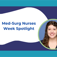 Med-Surg Nurses Week Spotlight: Jacqueline Savalle