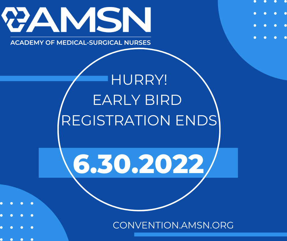 Have you registered for this year’s AMSN convention yet?